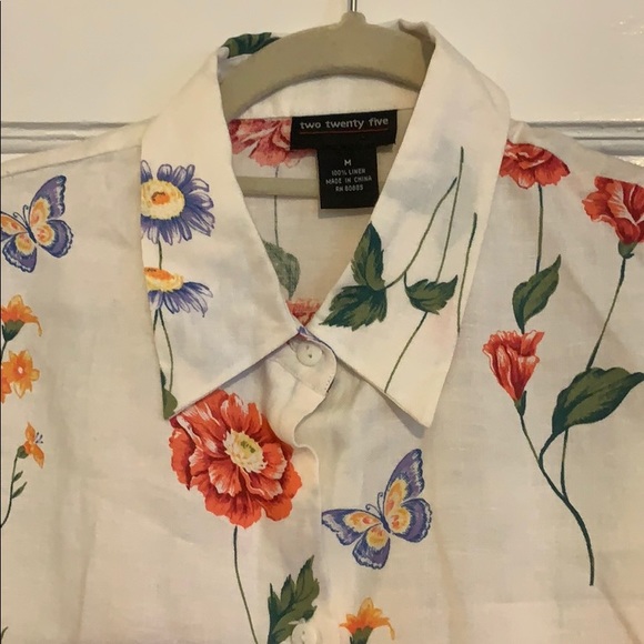 Linen button down - Picture 2 of 2